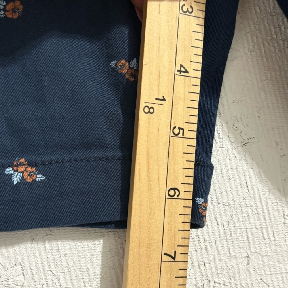 Weatherproof Vintage Men's Blue Patterned Shorts Hawaiian Flower Design Sz 36 - Picture 5 of 12